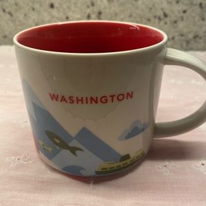 Starbucks Washington State -You Are Here Coffee Mug Collection 2015.